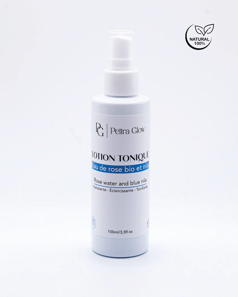 Lotion Tonique Éclat à l’Eau de Rose BIO & NILA